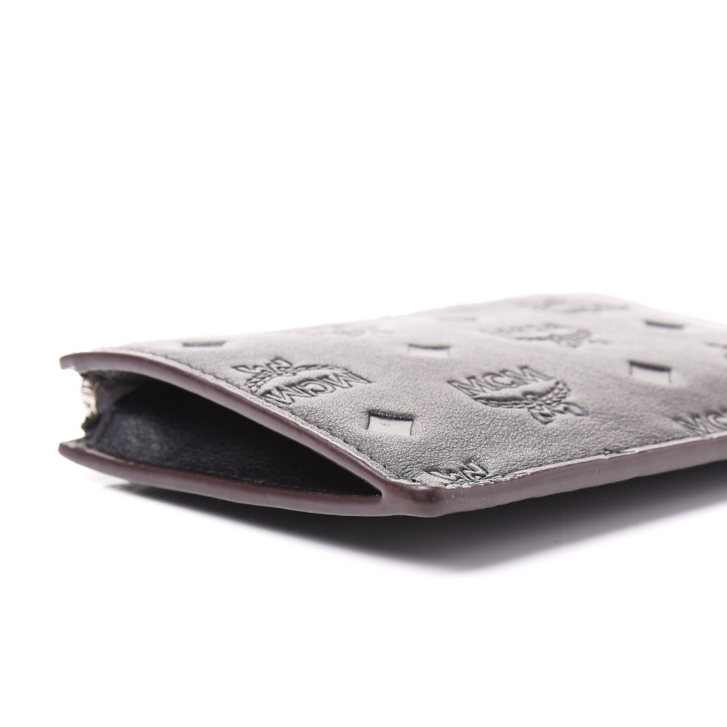 Calfskin Ottomar Monogram Key Pouch Black