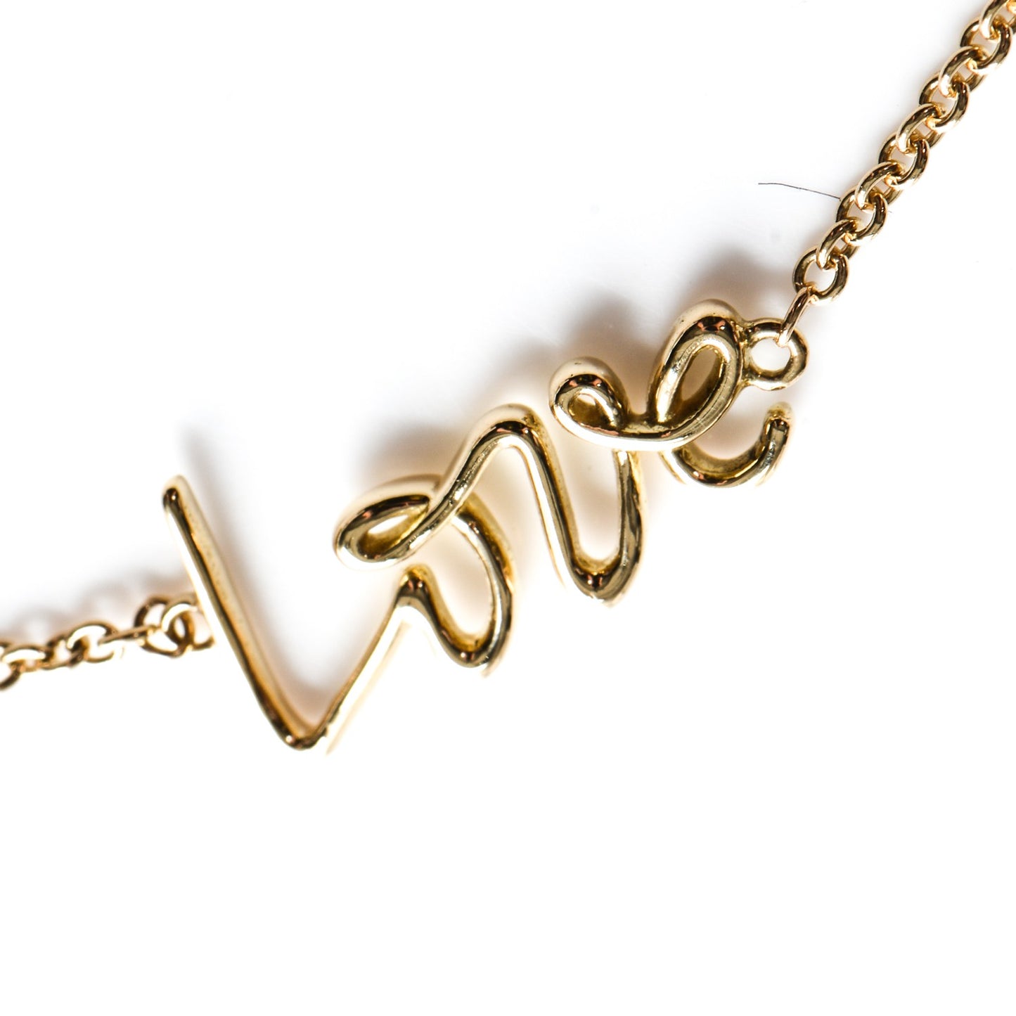 18K Yellow Gold Paloma Picasso Graffiti Love Bracelet