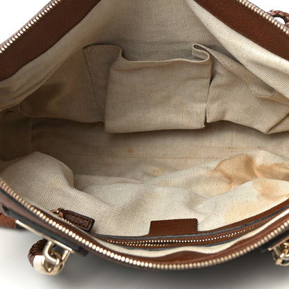 Gucci Cellarius Calfskin Small Bella Top Handle Bag Cuir 6 of 16