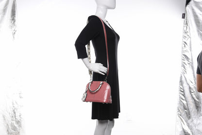 Louis Vuitton Patent Monogram Alma BB Rose Blush 2 of 12