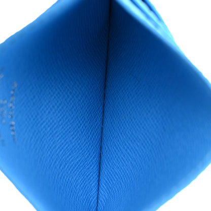 Louis Vuitton Monogram Double Card Holder Blue lagoon 5 of 7