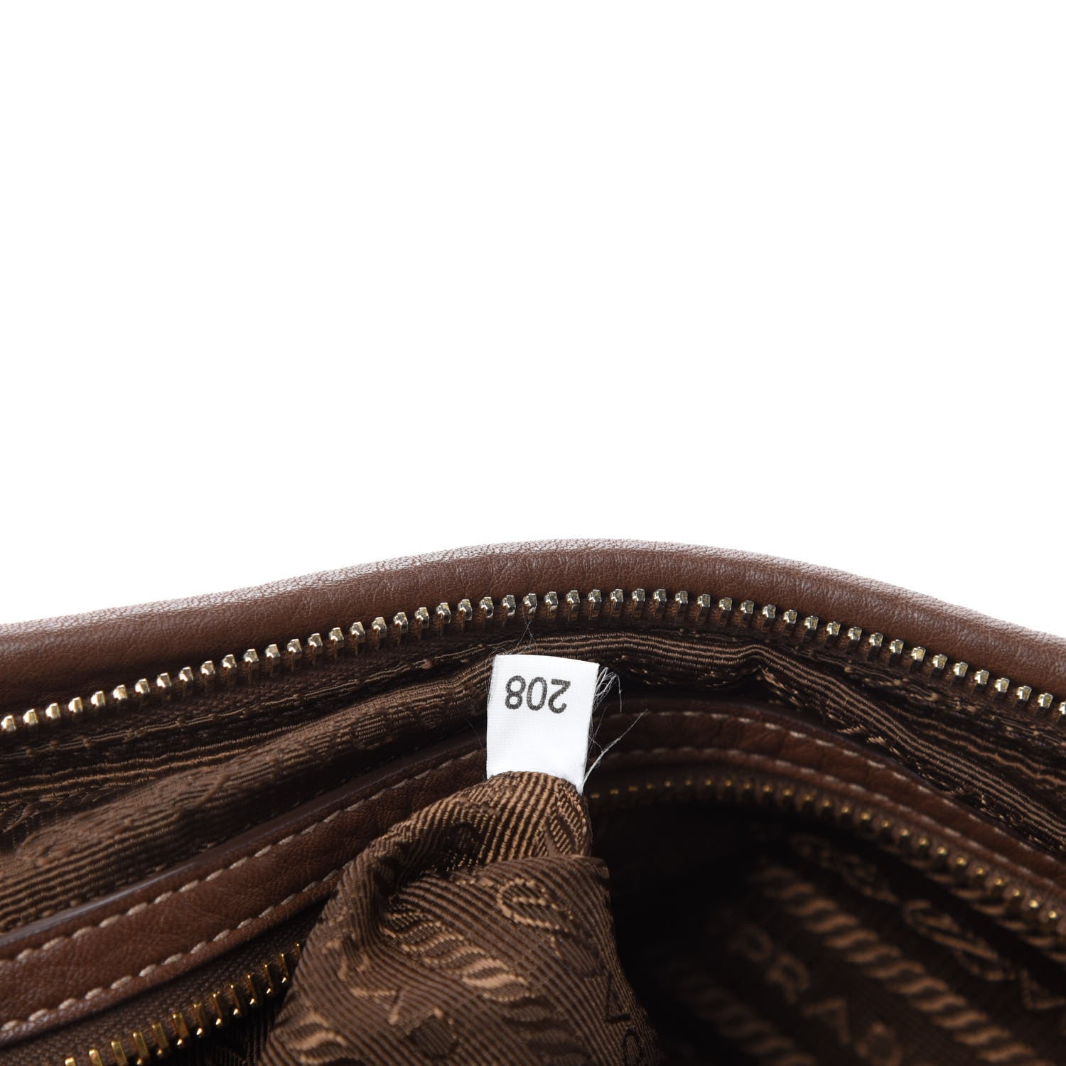 Prada Tessuto Nylon Vitello Daino Shopping Satchel Corinto 9 of 10
