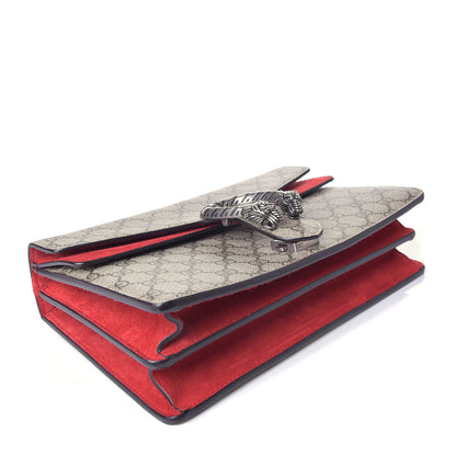 Gucci GG Supreme Monogram Small Dionysus Shoulder Bag Red 4 of 9