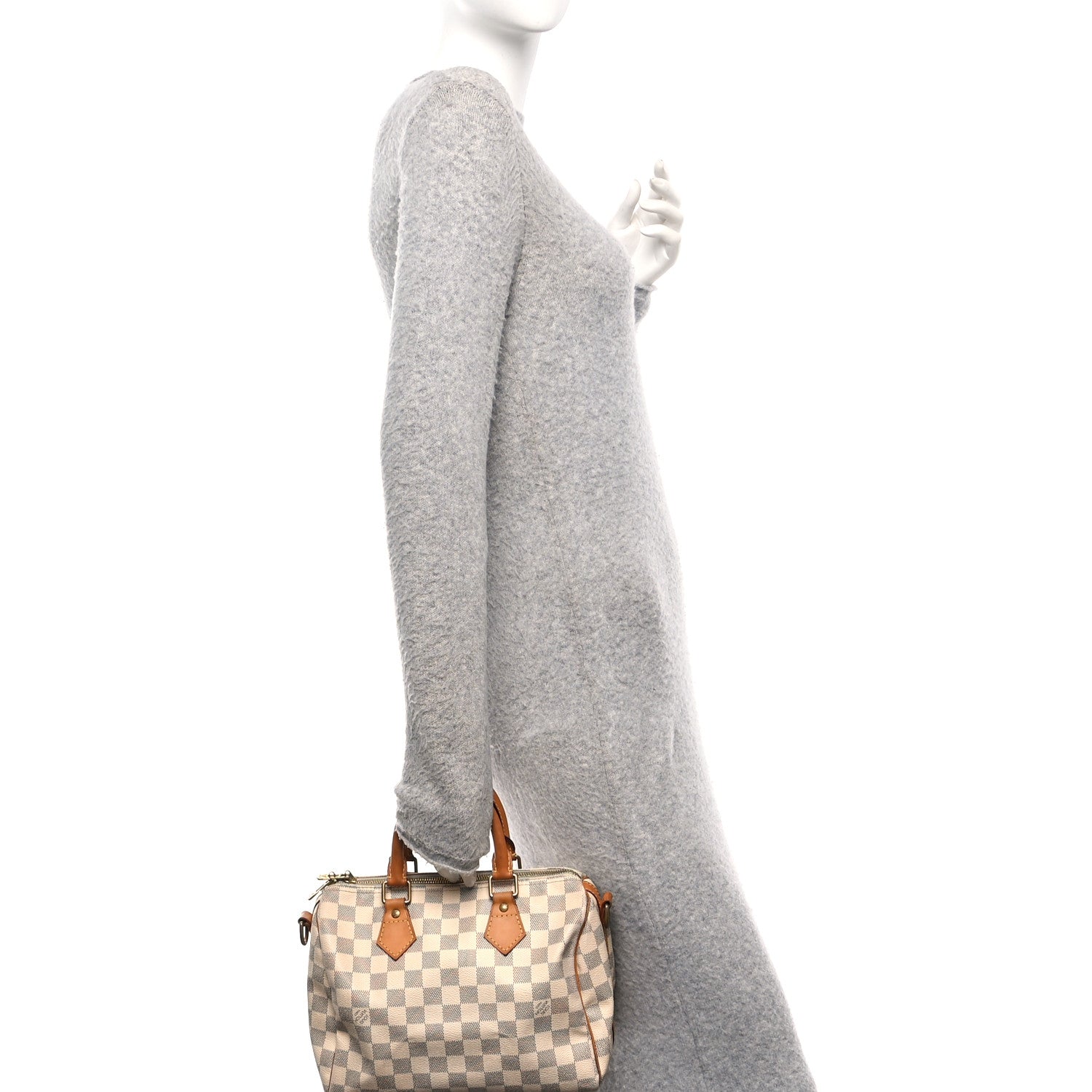 Louis Vuitton Damier Azur Speedy Bandouliere 25 2 of 13