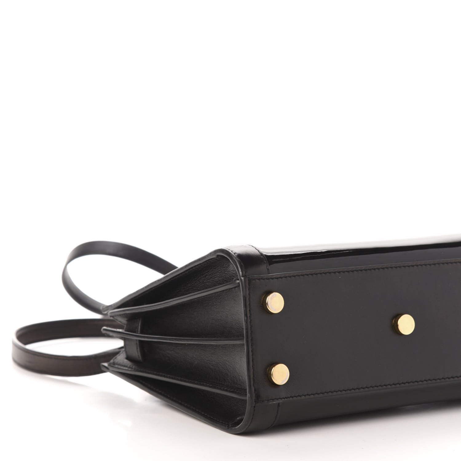 Saint Laurent Patent Calfskin Nano Sac de Jour Black 7 of 14