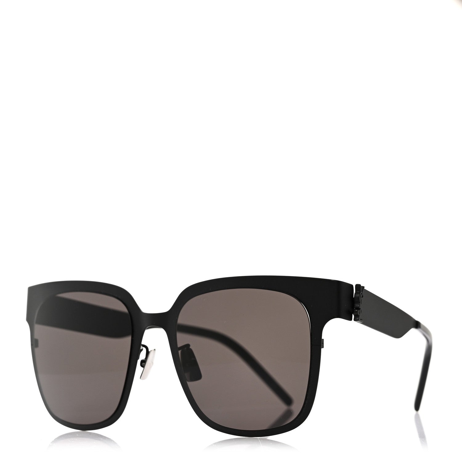 Saint Laurent Acetate Square SL M41 Sunglasses Black 1 of 6