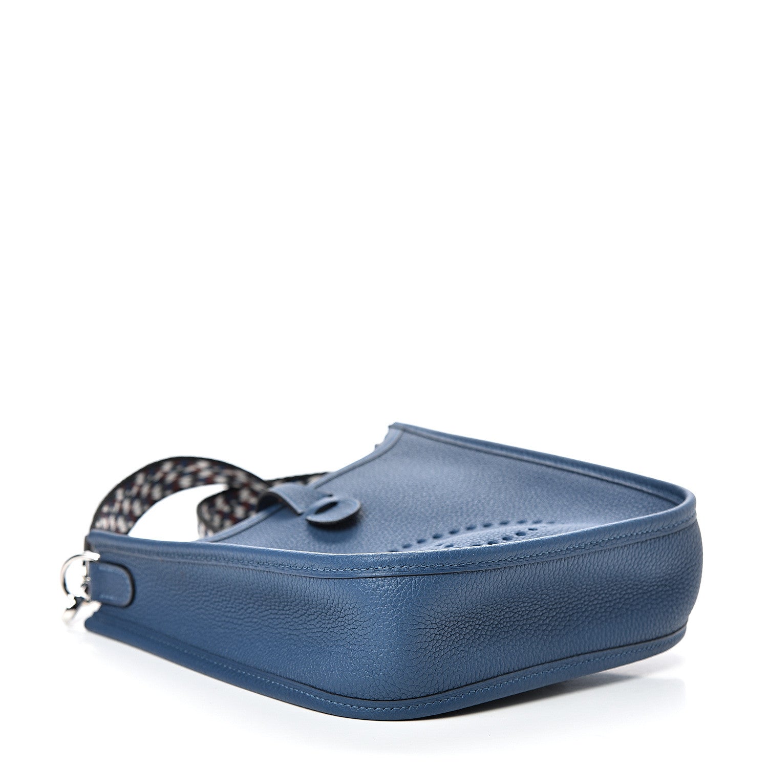 Hermes Taurillon Maurice Zigzag Evelyne TPM Deep Bleu Bleu Zellige Indigo Black 3 of 10