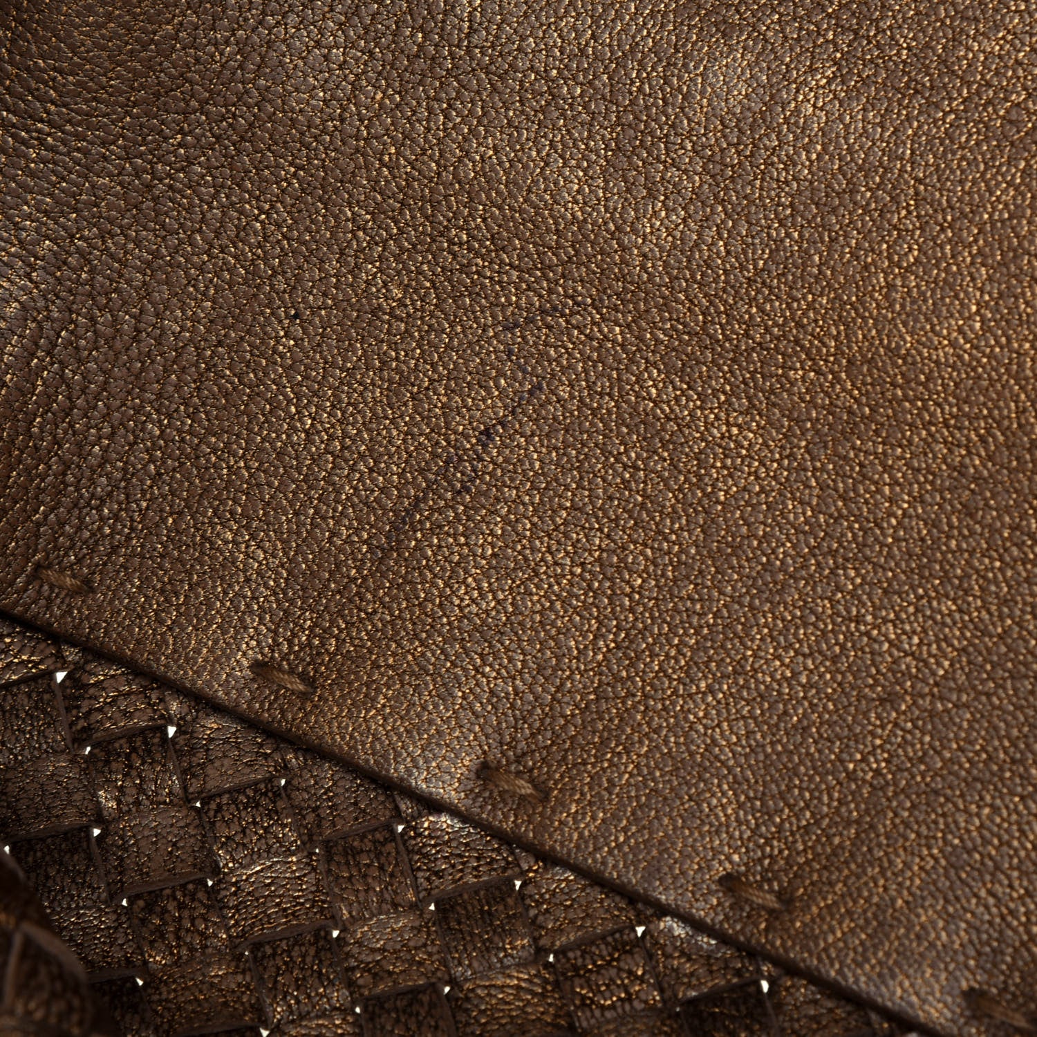 Bottega Veneta Chevre Intrecciato Medium Cabat Ottone 13 of 26
