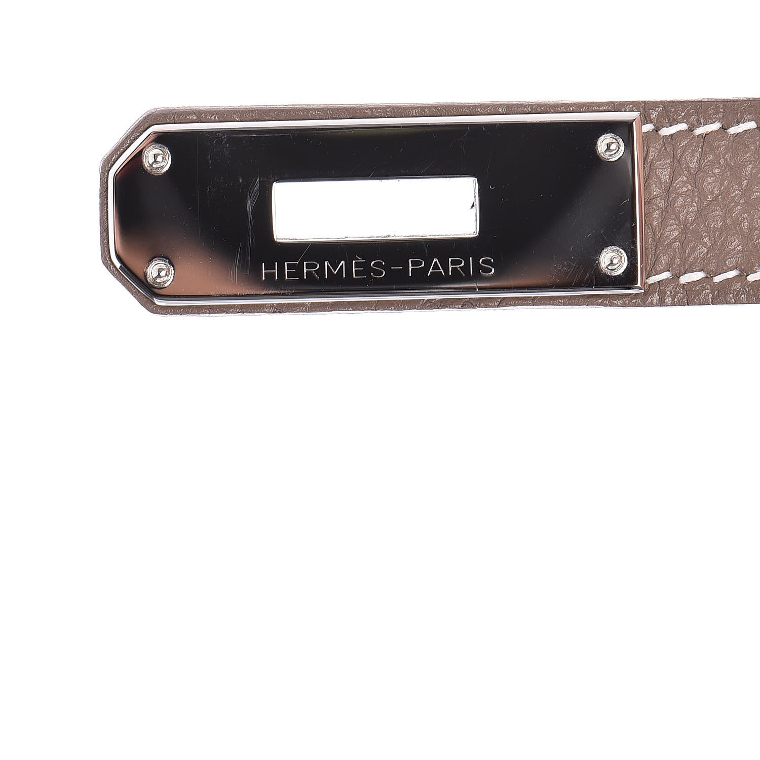 Hermes Togo Bi Color Horseshoe Birkin 35 Vert Anis Etoupe 15 of 35
