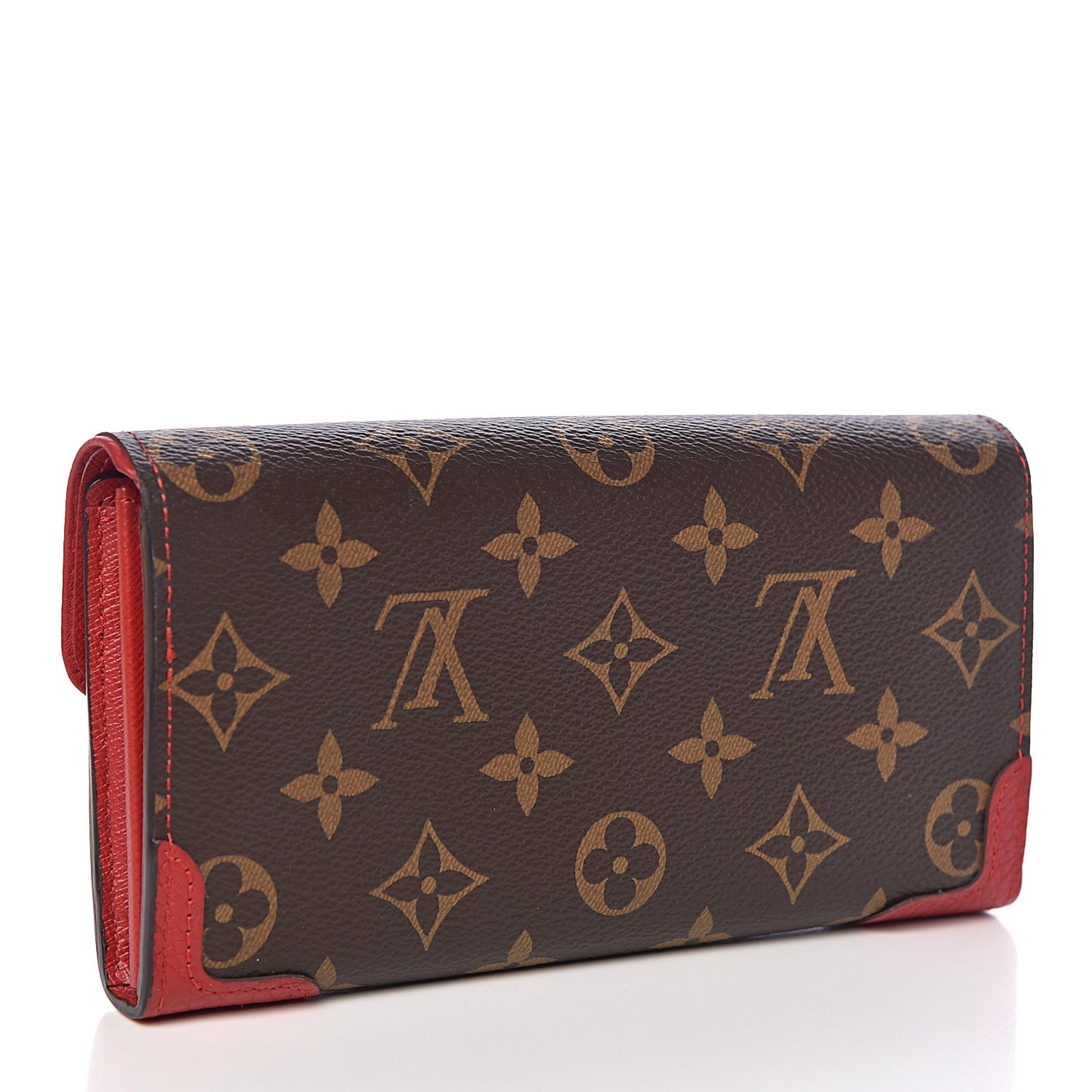 Monogram Sarah Retiro Wallet Cherry