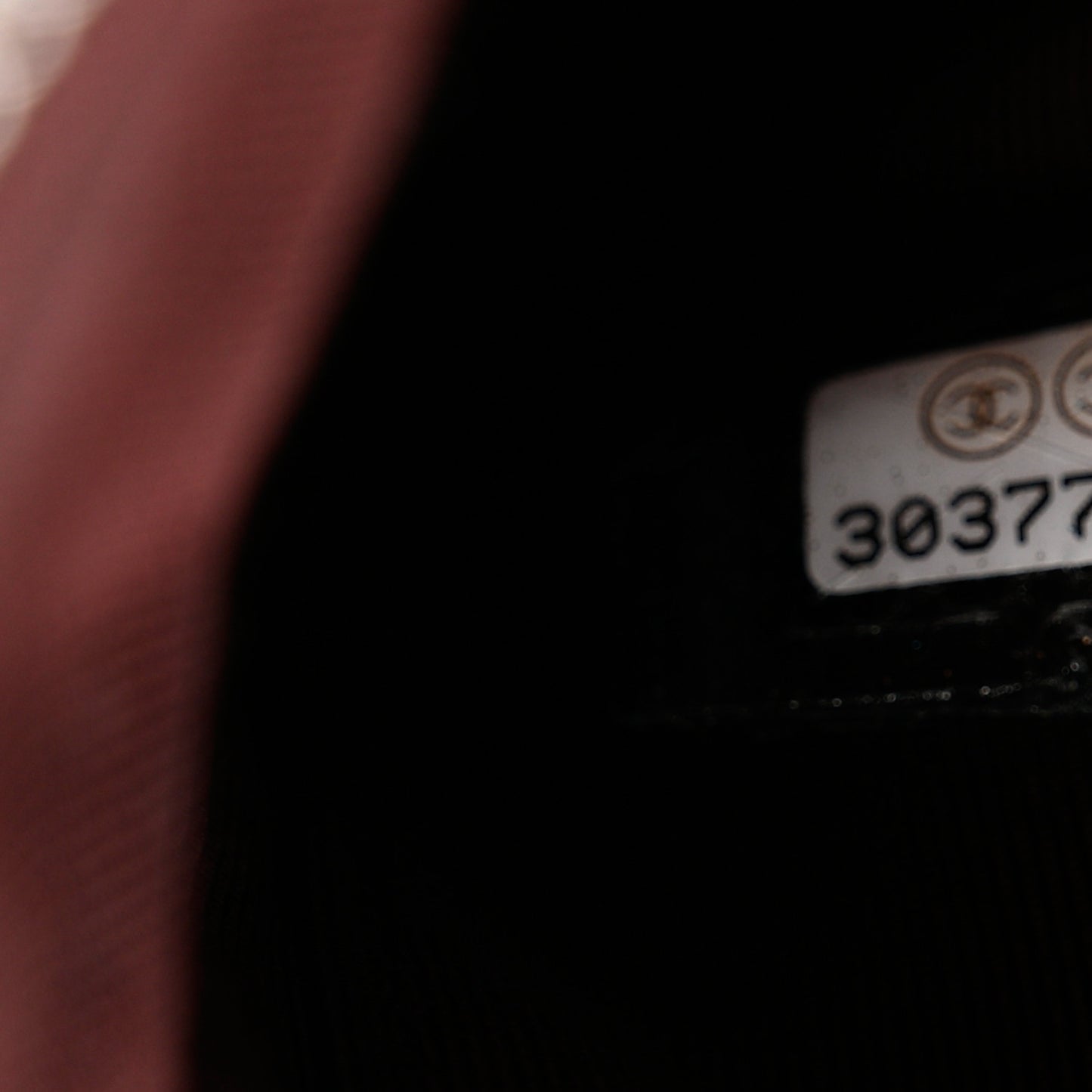 Caviar Quilted Cosmetic Case Black