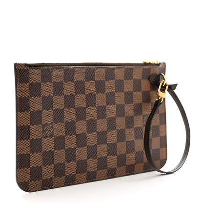 Louis Vuitton Damier Ebene Neverfull MM GM Pochette 3 of 7