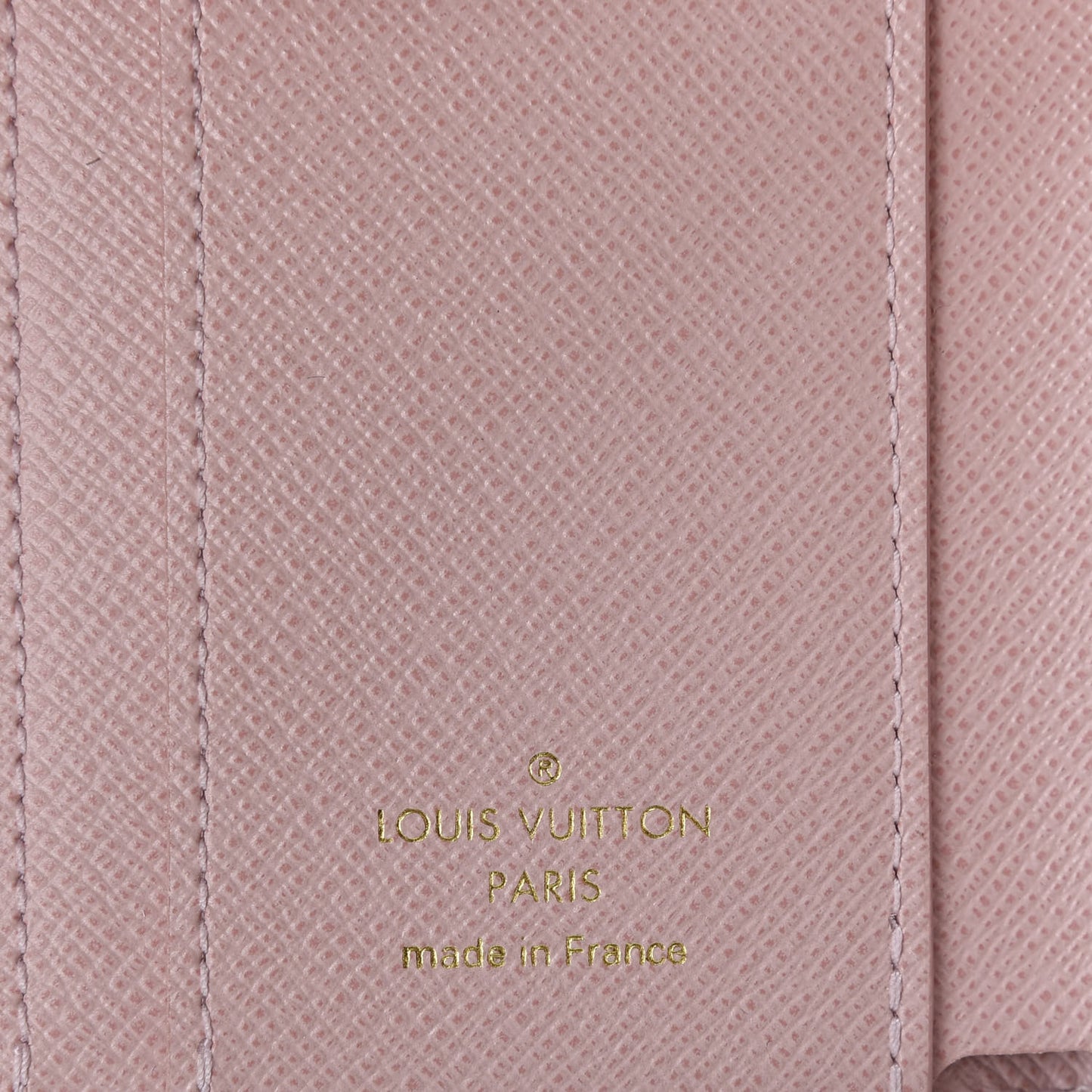 Damier Azur Zoe Wallet Rose Ballerine