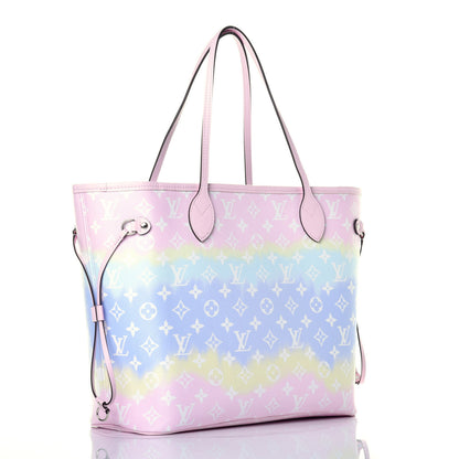 Louis Vuitton Monogram Escale Neverfull MM Pastel 3 of 8