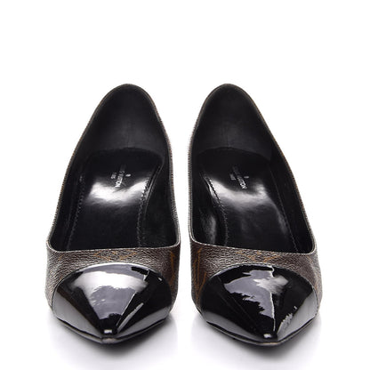 Louis Vuitton Patent Monogram Fetish Pumps 36 2 of 13