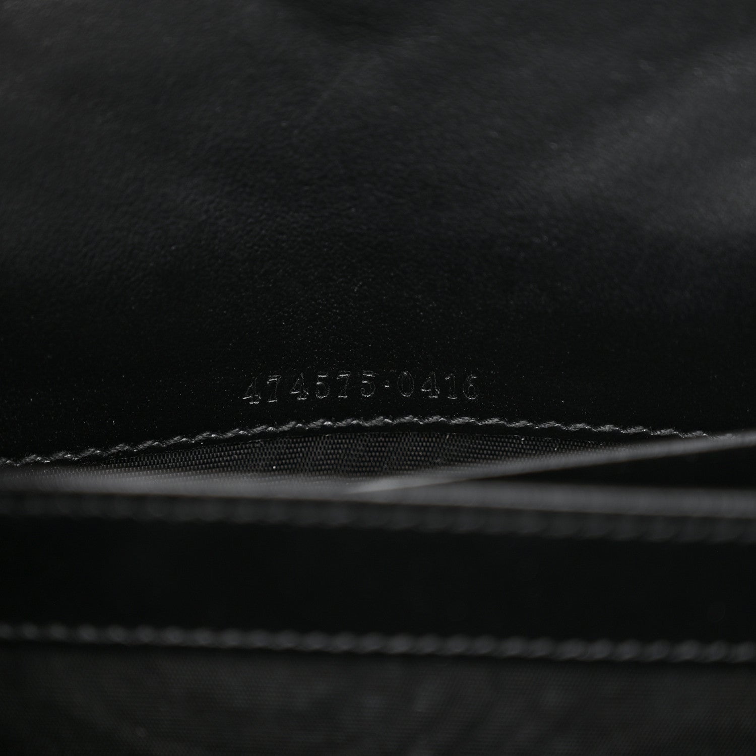 Gucci Calfskin Matelasse GG Marmont Chain Wallet Black 6 of 11