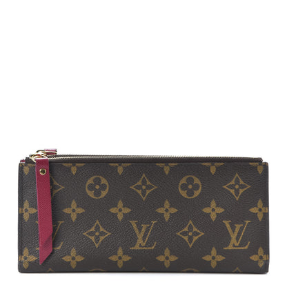 Louis Vuitton Monogram Adele Wallet Fuchsia 1 of 10