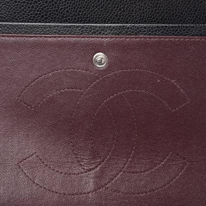 Chanel Caviar Quilted Jumbo Double Flap Black 8 of 13