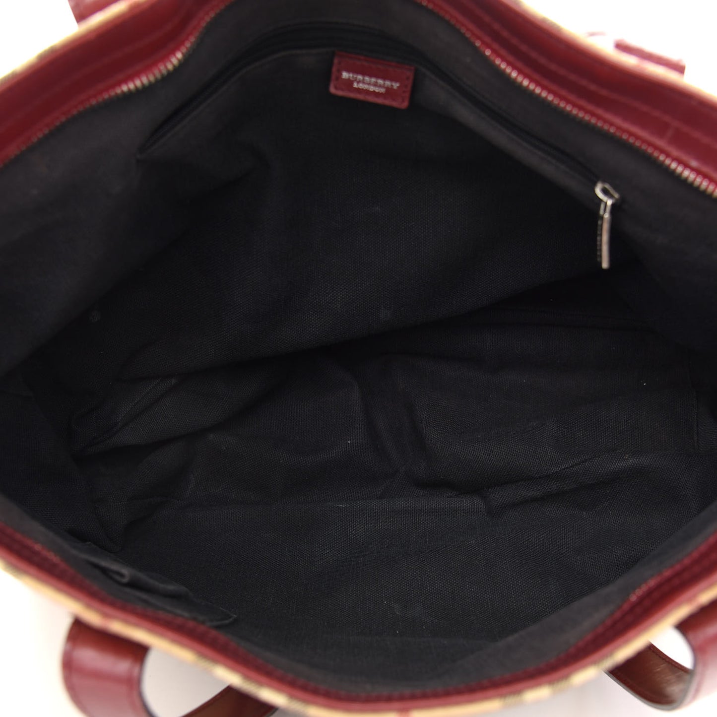 Haymarket Check Tote Red