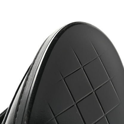 Chanel Lambskin Quilted CC Turnlock Loafers 37.5 Black 10 of 13