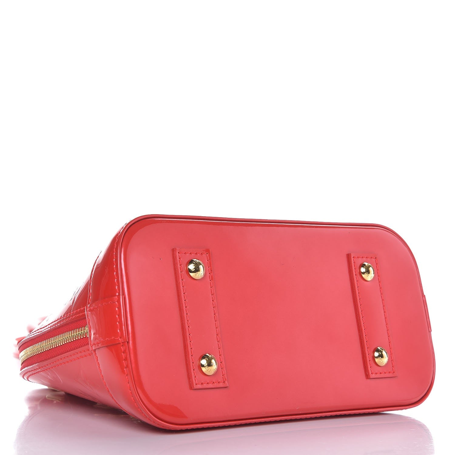 Louis Vuitton Vernis Alma BB Rouge Grenadine 5 of 7