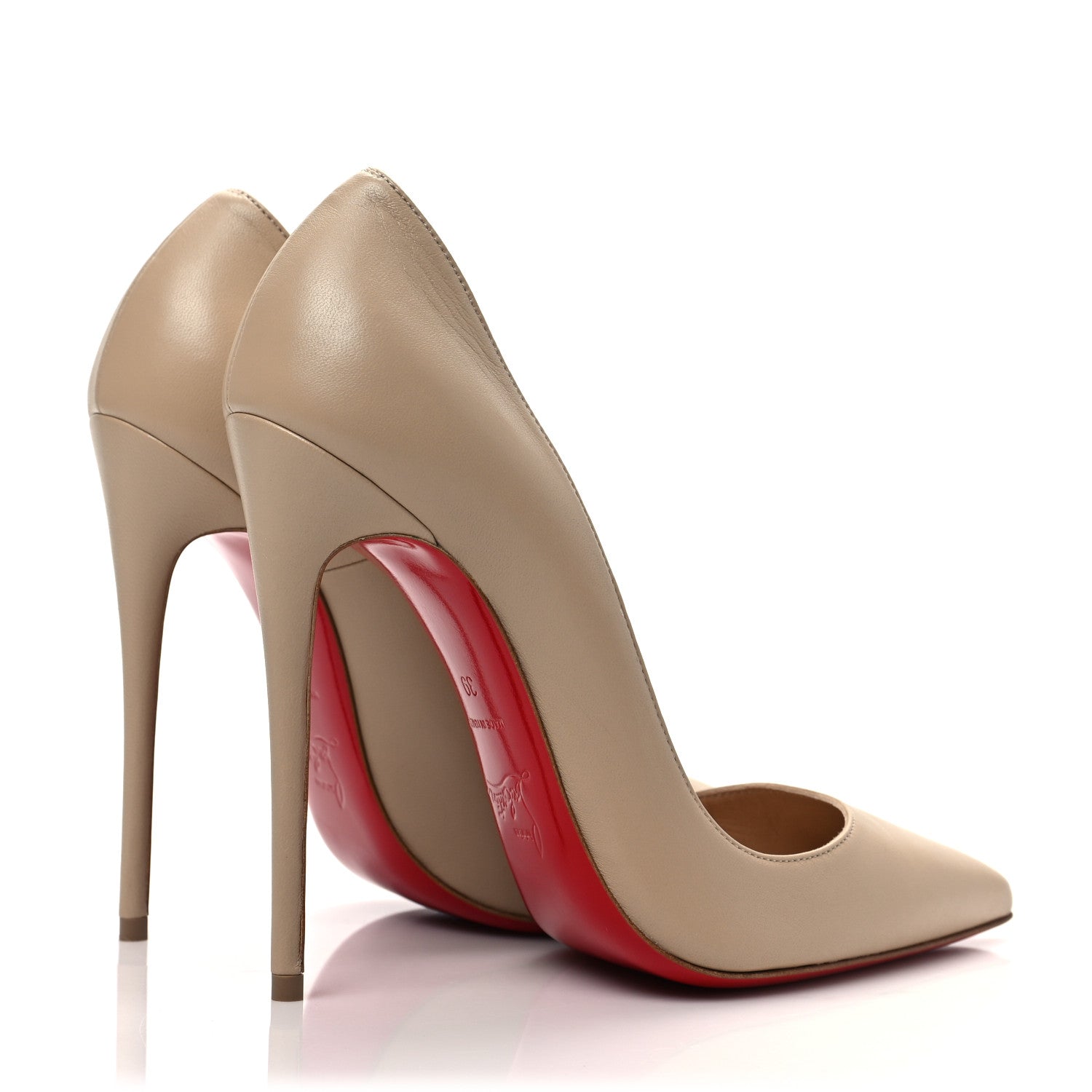 Christian Louboutin Kid So Kate 120 Pumps 39 Nude 4 of 8
