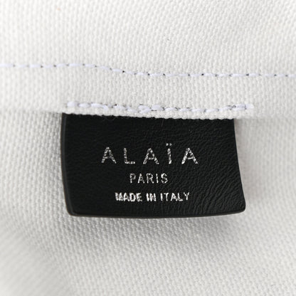 Alaia Canvas Large Frida 36 Tote Black 8 of 15