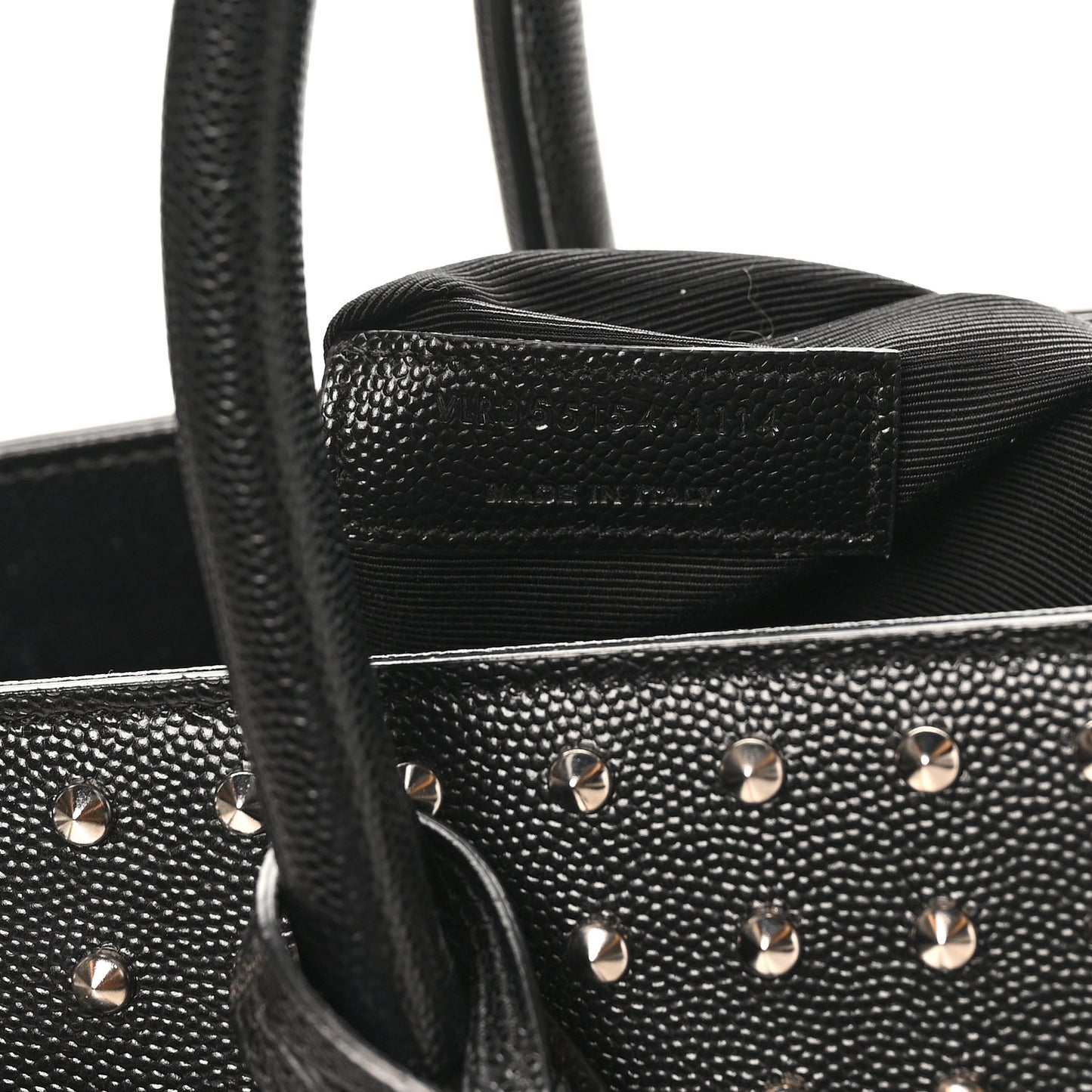 Grain De Poudre Studded Nano Sac De Jour Black
