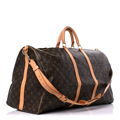 Louis Vuitton Monogram Keepall Bandouliere 60 3 of 22