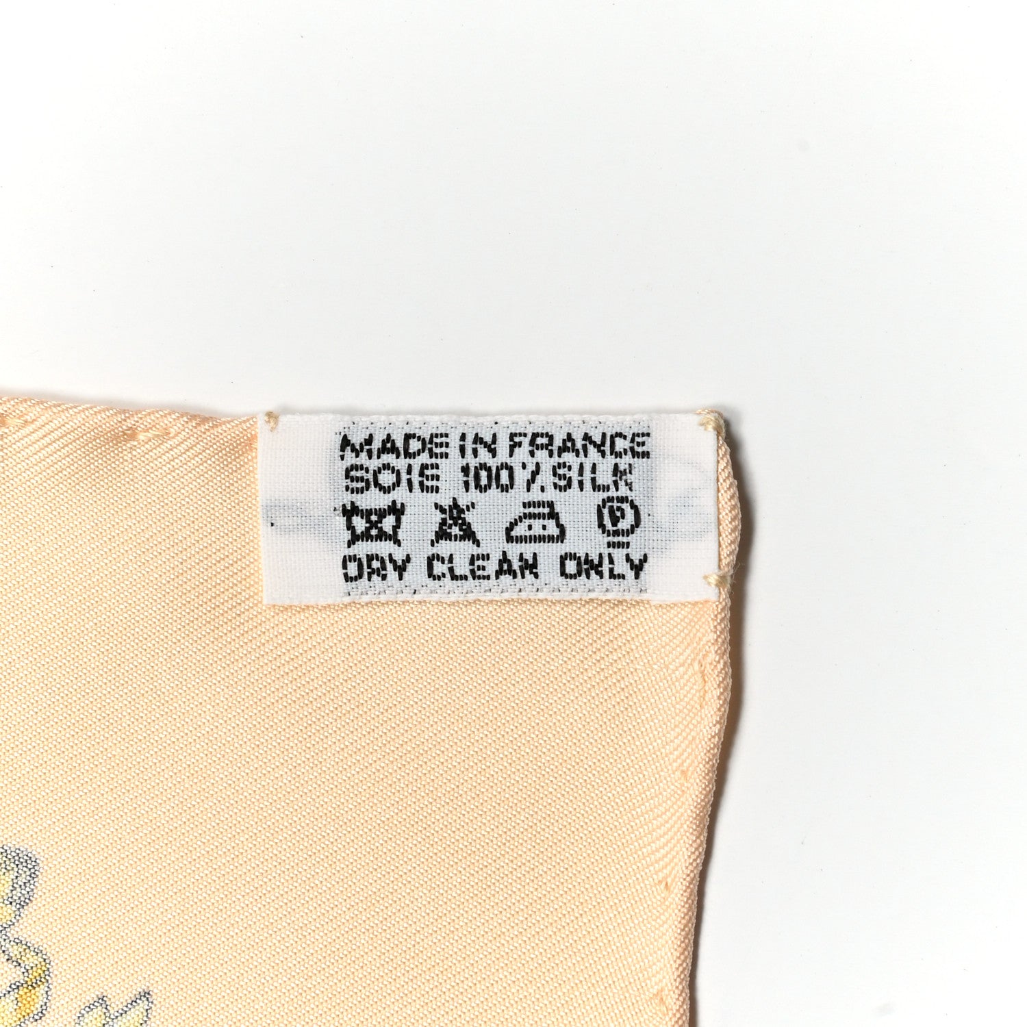 Hermes Silk Chansons De France Pocket Square 4 of 4