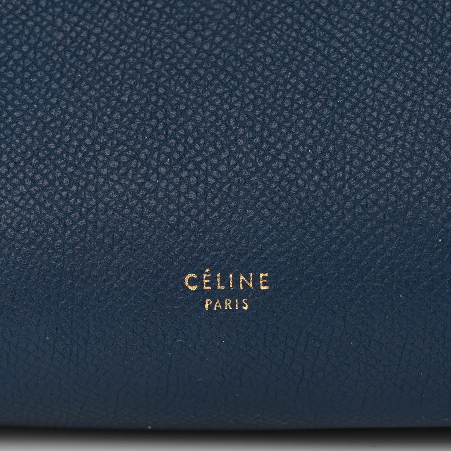 Celine Grained Calfskin Mini Belt Bag Deepsea 6 of 14