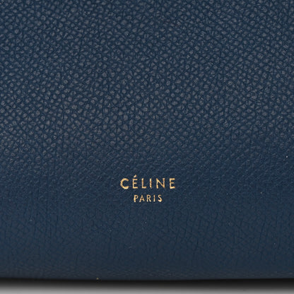 Celine Grained Calfskin Mini Belt Bag Deepsea 6 of 14
