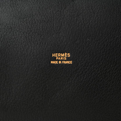 Hermes Ardennes Market Drawstring Bag 28 Black 6 of 11