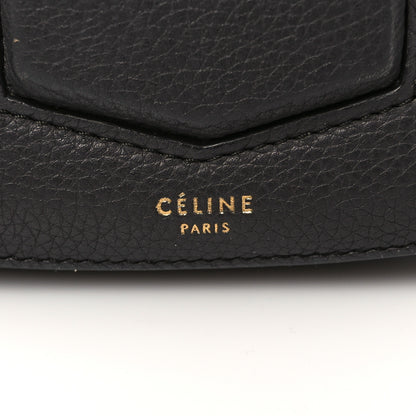 Celine Baby Grained Calfskin Small Trotteur Dark Taupe 5 of 9