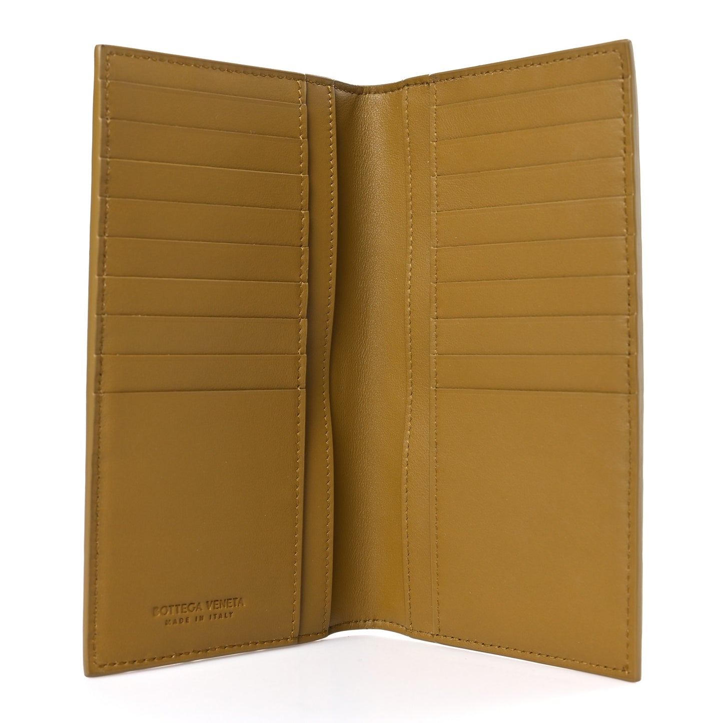 Nappa Intrecciato Long Wallet Acorn