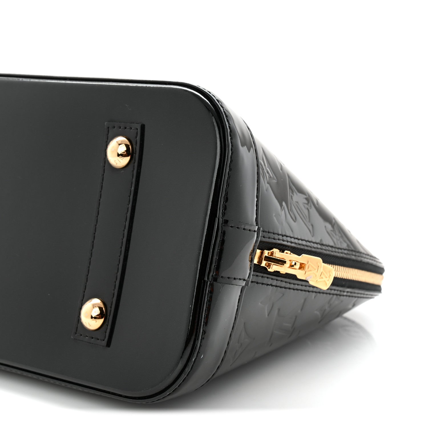 Louis Vuitton Vernis Alma PM Black 9 of 9
