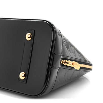 Louis Vuitton Vernis Alma PM Black 9 of 9
