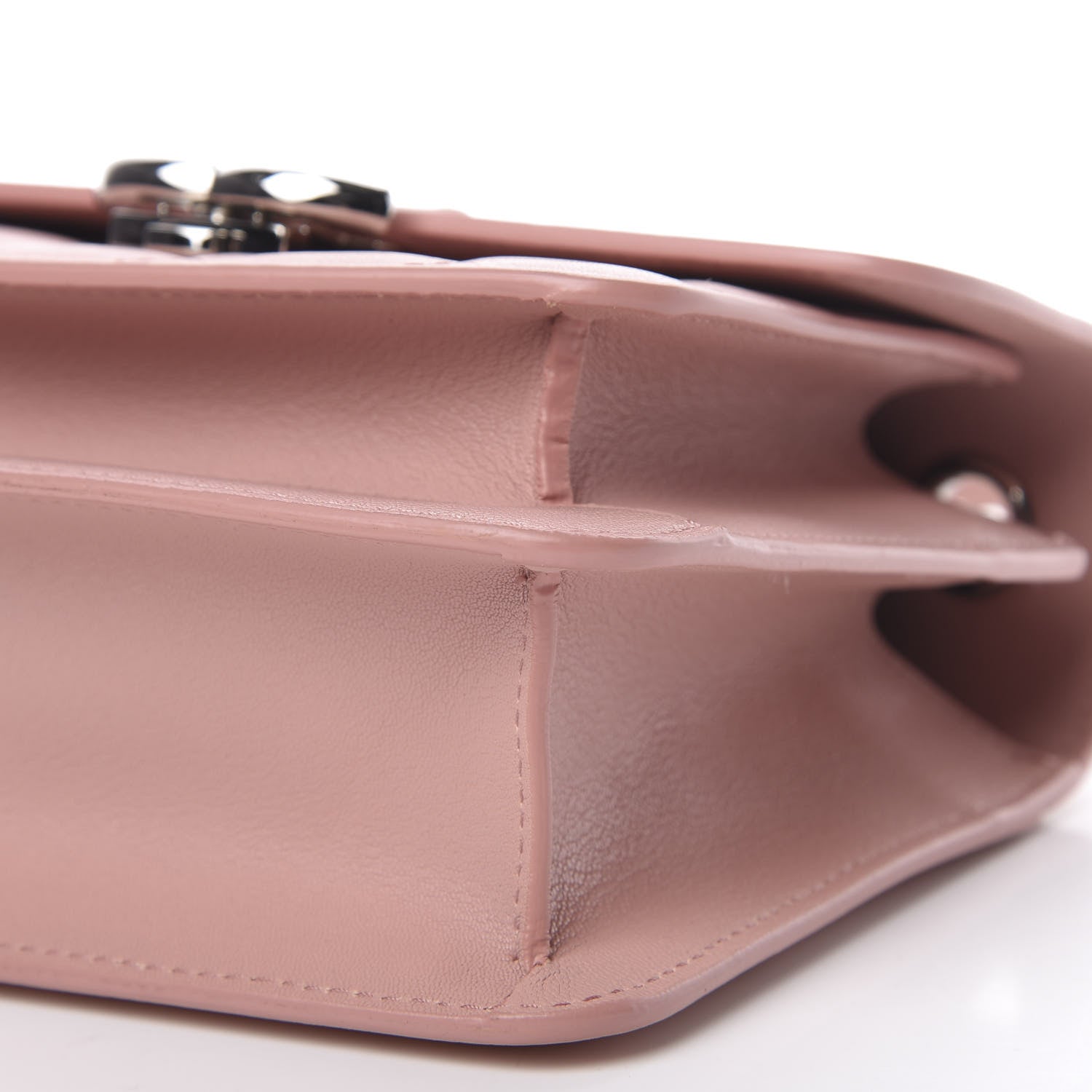 Chanel Goatskin Quilted CC Box Flap Pink 8 of 8