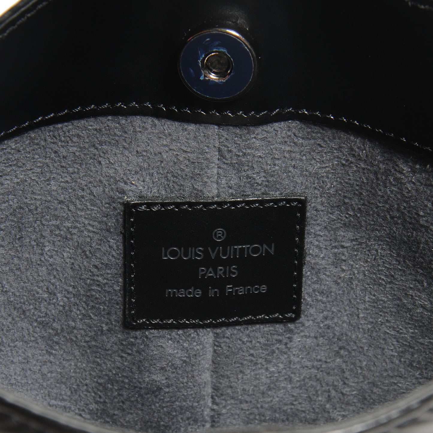Epi Demi Lune Pochette Black