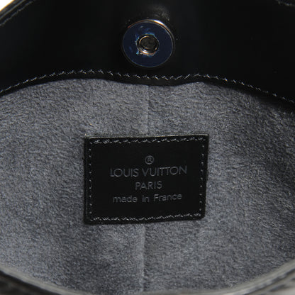 Louis Vuitton Epi Demi Lune Pochette Black 6 of 8