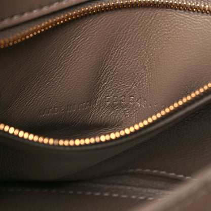 Balenciaga Grained Calfskin Small Hourglass Top Handle Bag Mink Grey 7 of 11