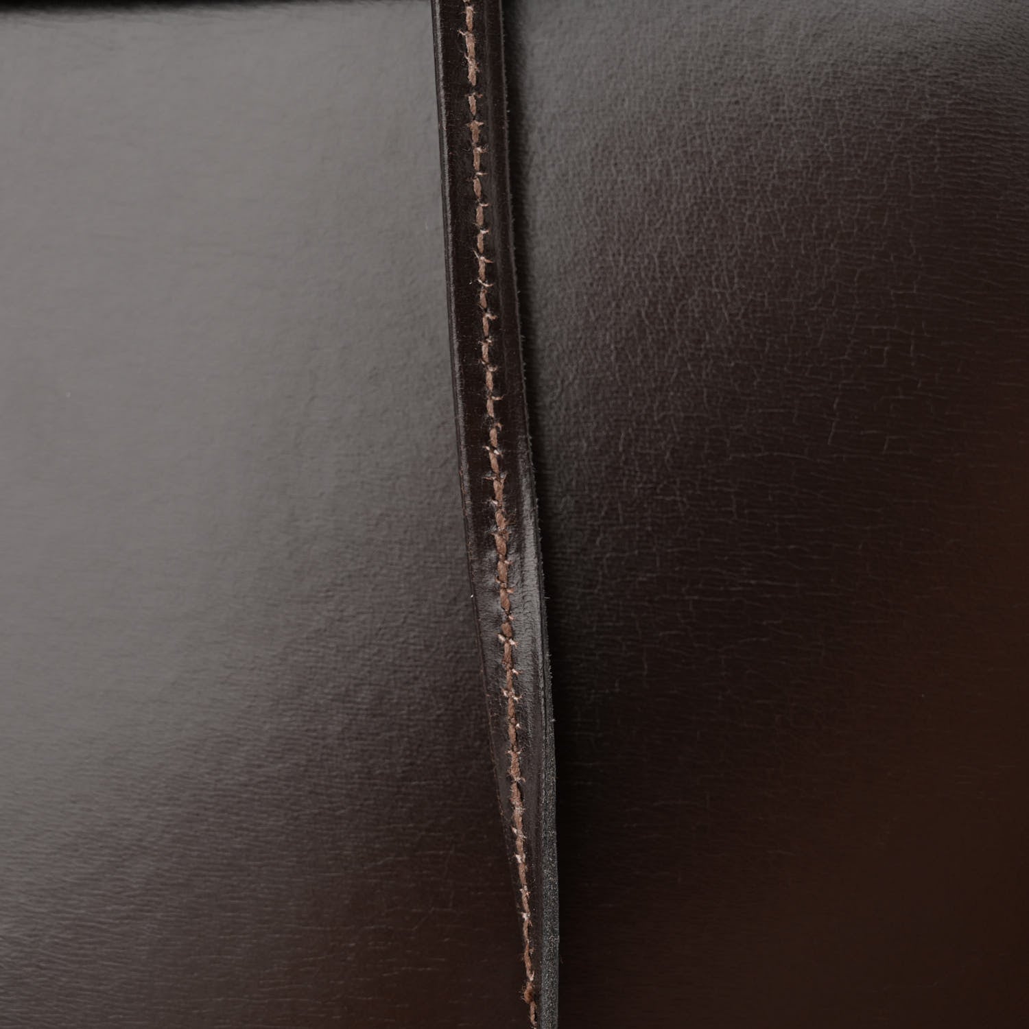 Hermes Tadelakt Kelly Sellier 35 Chocolate 11 of 16