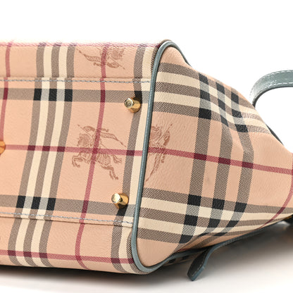 Burberry Haymarket Check Small Canterbury Tote Storm Grey 19 of 19