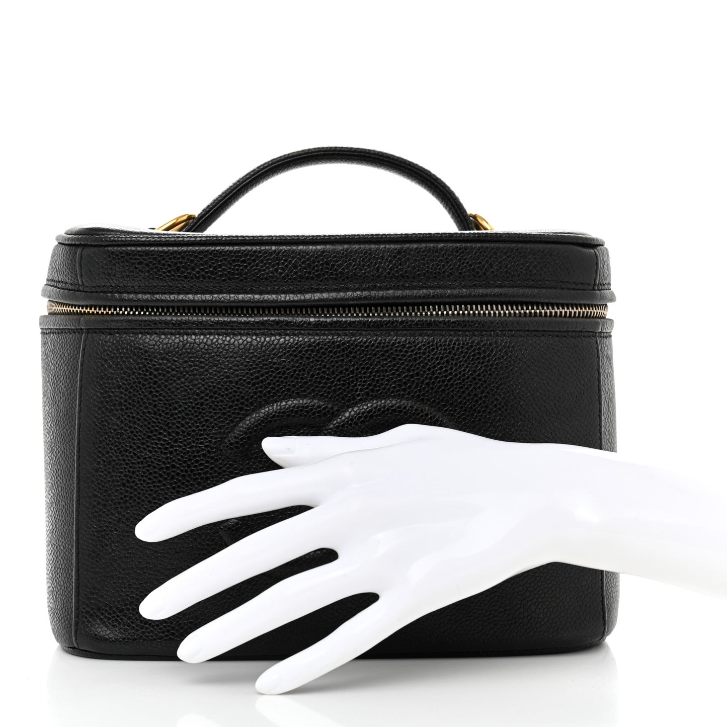 Caviar Vanity Case Black