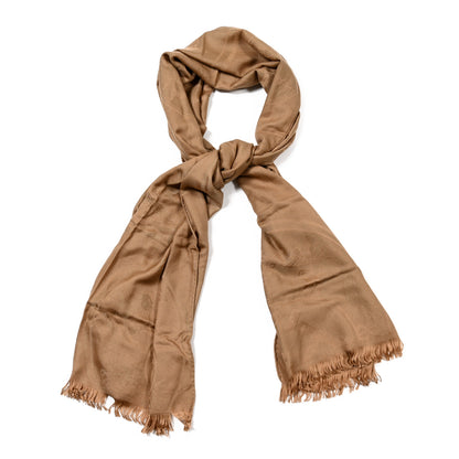 Hermes Cashmere Silk New Libris Confettis D'Ex Stole Kraft 1 of 3