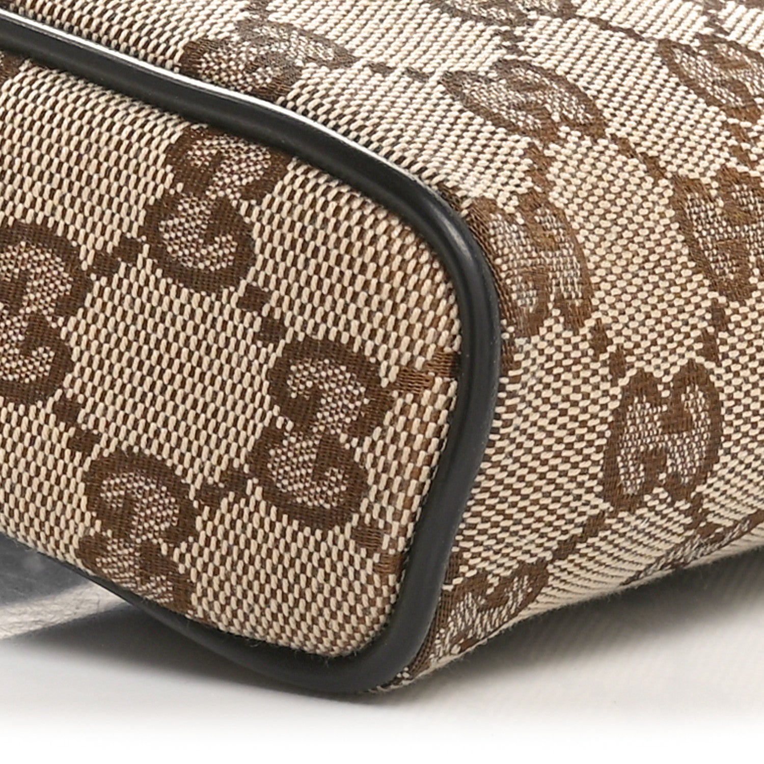 Gucci Monogram Belt Bag Dark Brown 9 of 11