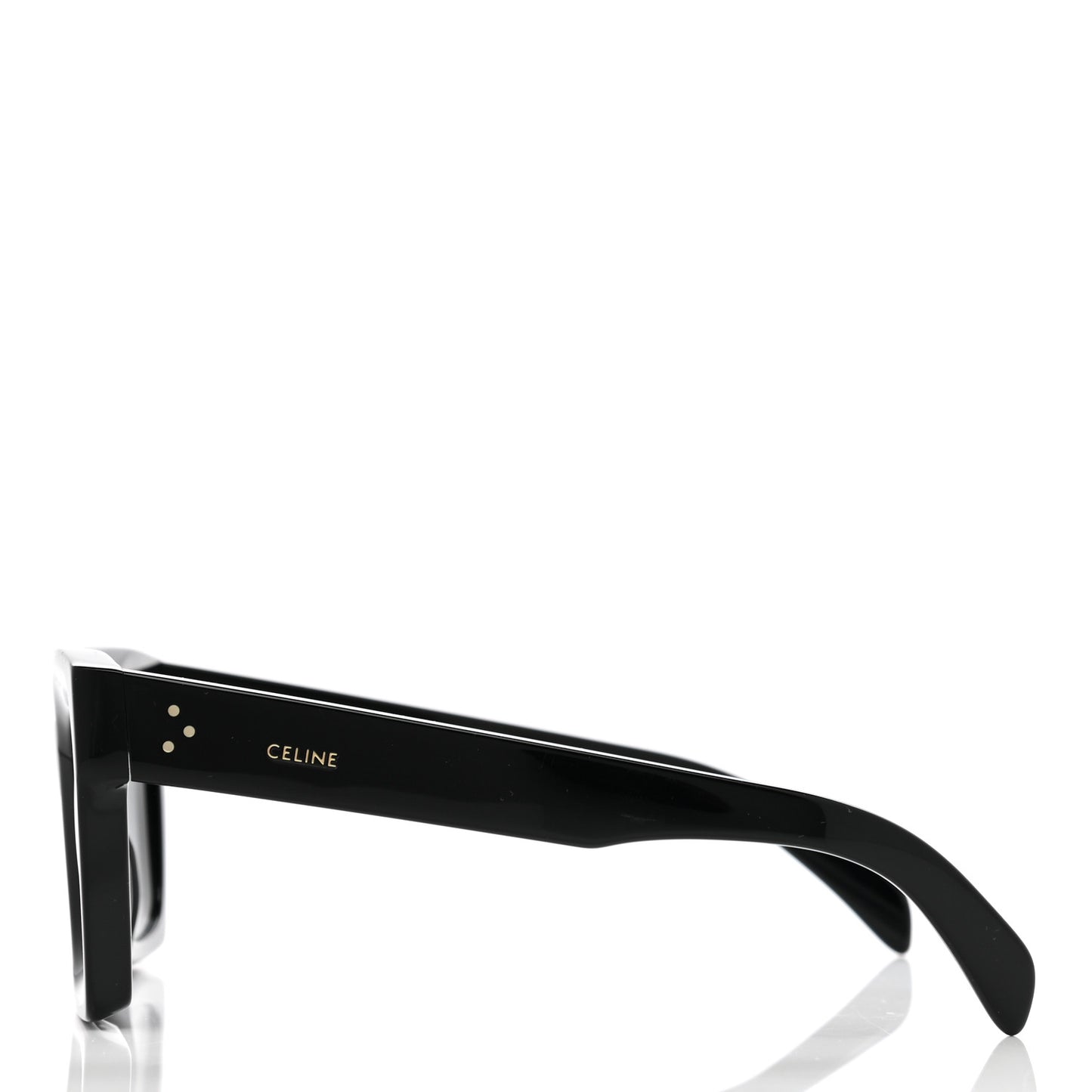 Acetate Square Sunglasses CL401301 Black
