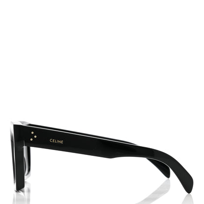 Celine Acetate Square Sunglasses CL401301 Black 3 of 7