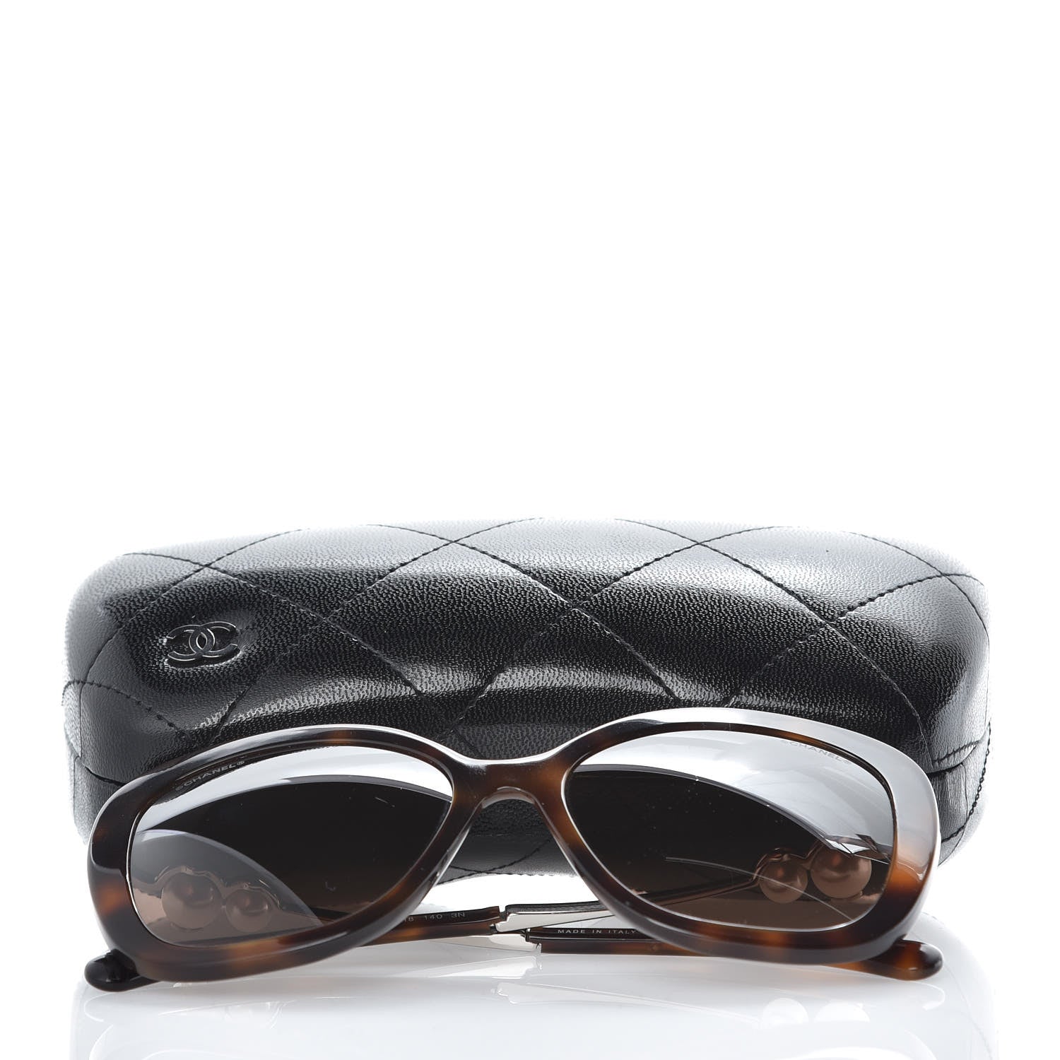 Chanel Square Winter Pearl Sunglasses 5339-H Tortoise 8 of 8