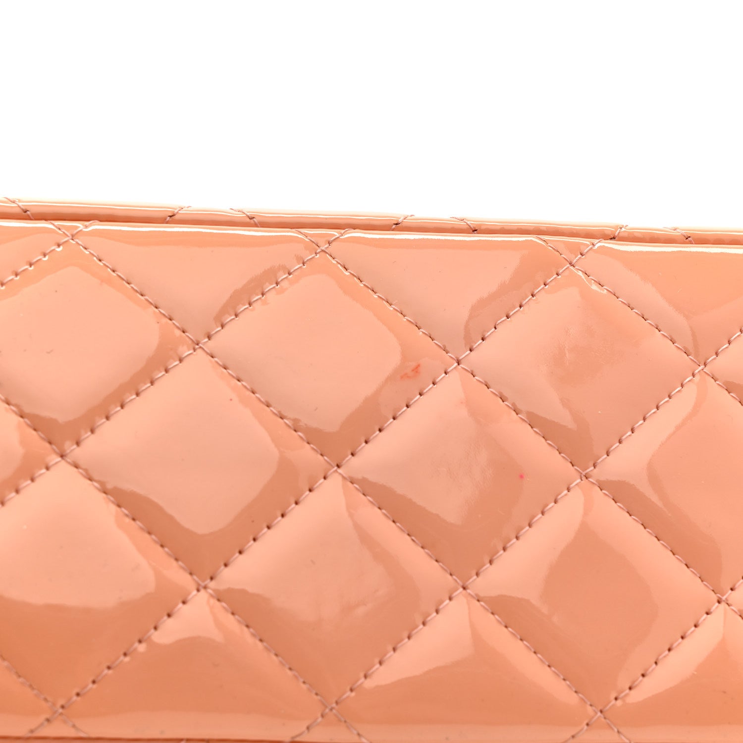 Chanel Patent Maxi Quilted Double Flap Light Pink 11 of 11